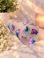Butterfly Glass Cup